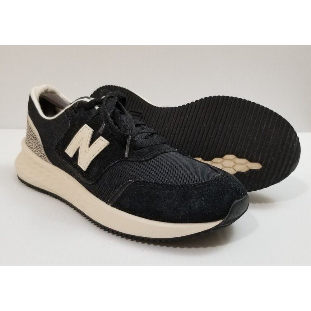 New Balance X 70 Black Running Shoes Sneakers Womens Size 8 B Leather WSX70THB - Picture 4 of 13